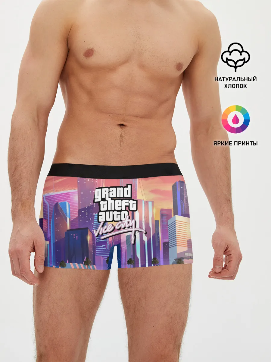 Мужские трусы боксеры / Vice city
