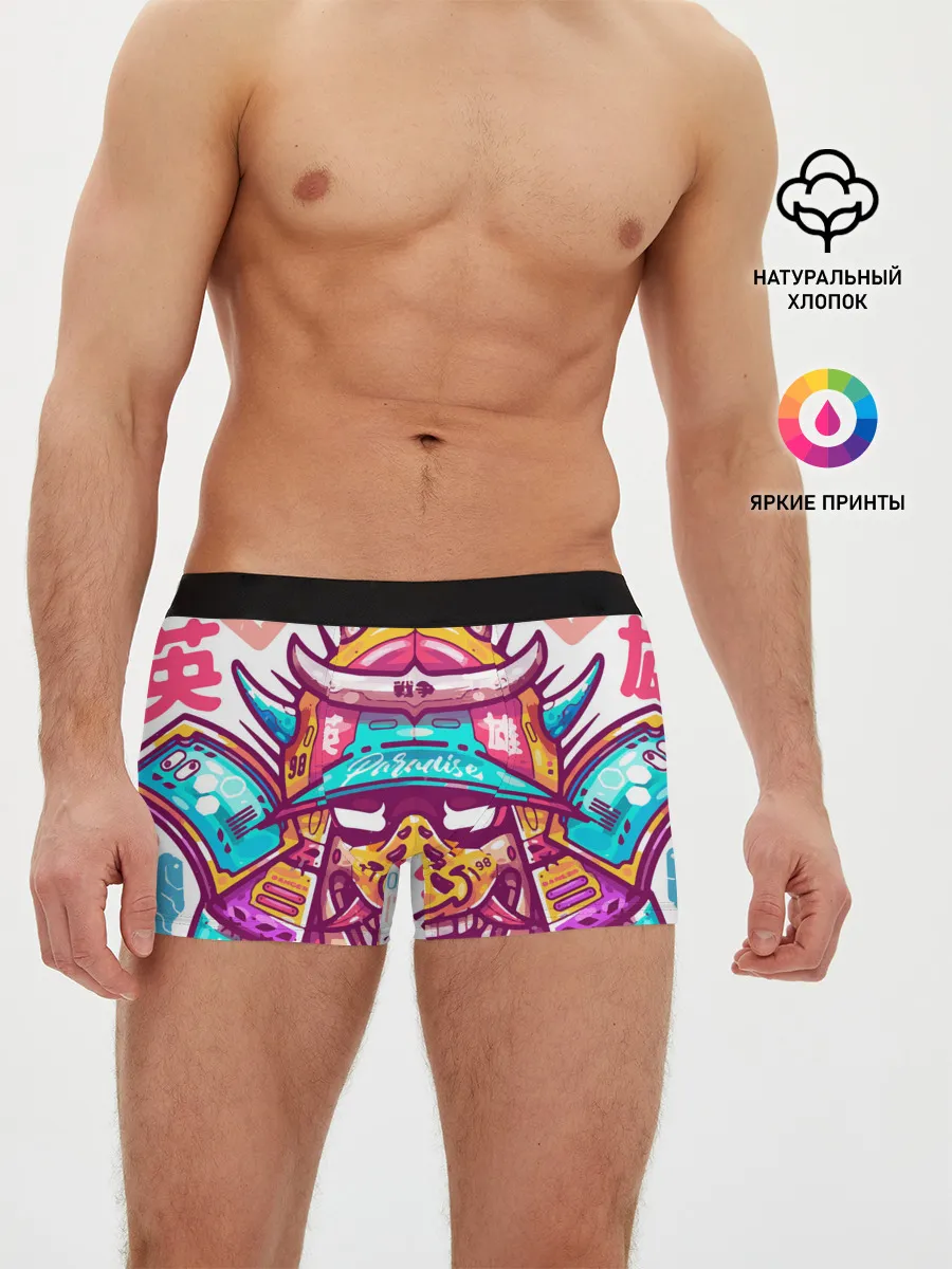 Мужские трусы боксеры / Светлый самурай