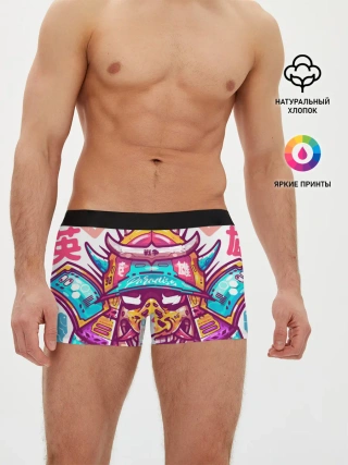 Мужские трусы боксеры / Светлый самурай
