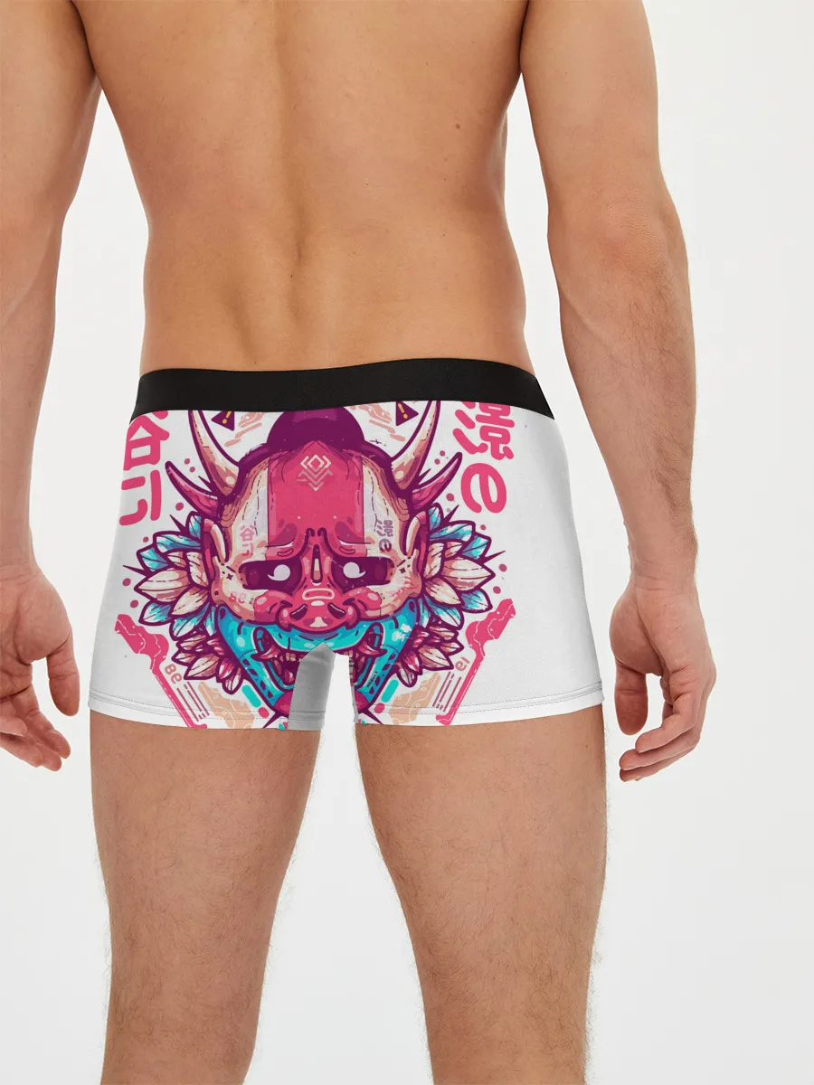 Мужские трусы боксеры / Маска Ханья светлая