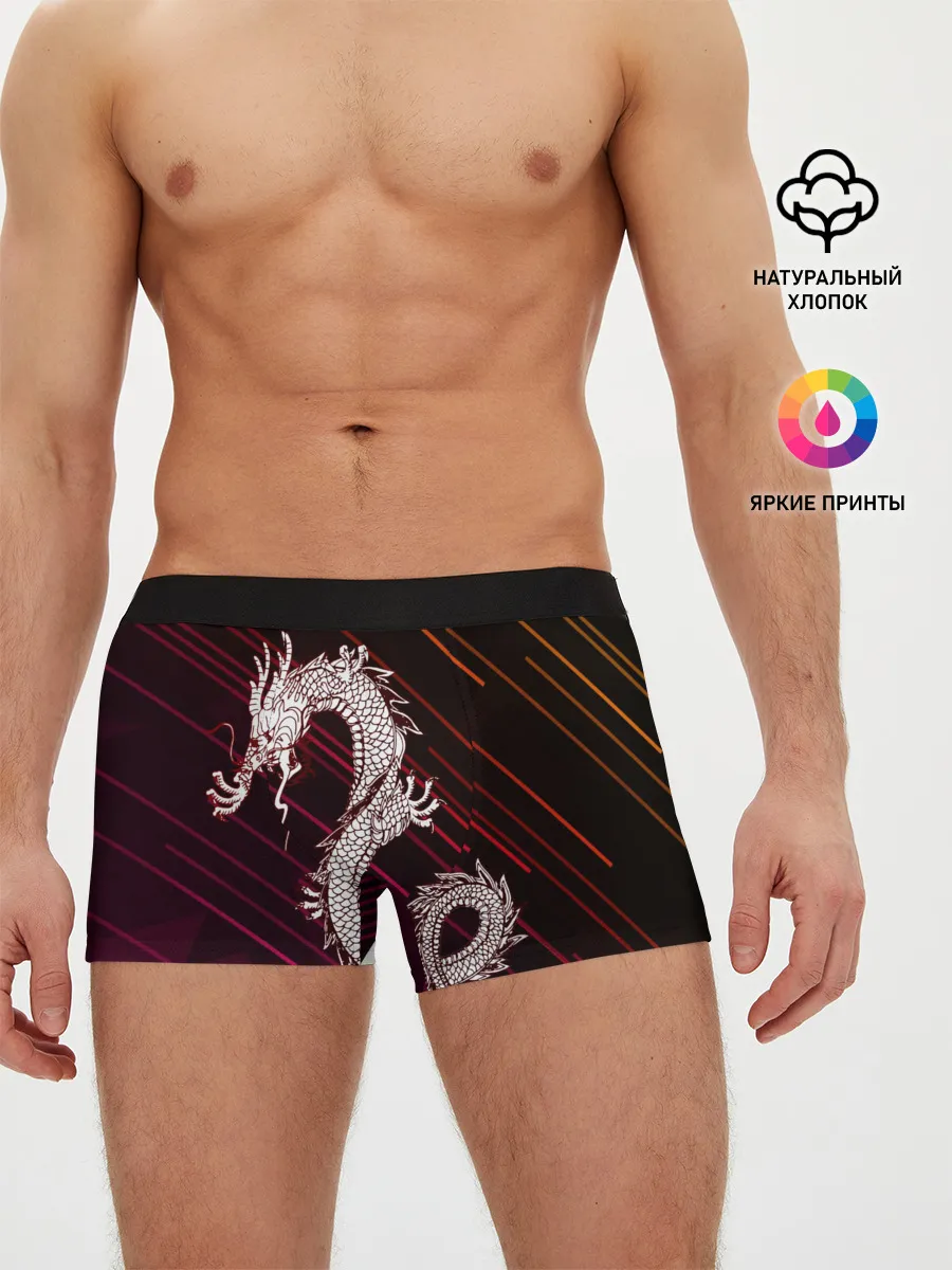 Мужские трусы боксеры / Dragon | Дракон