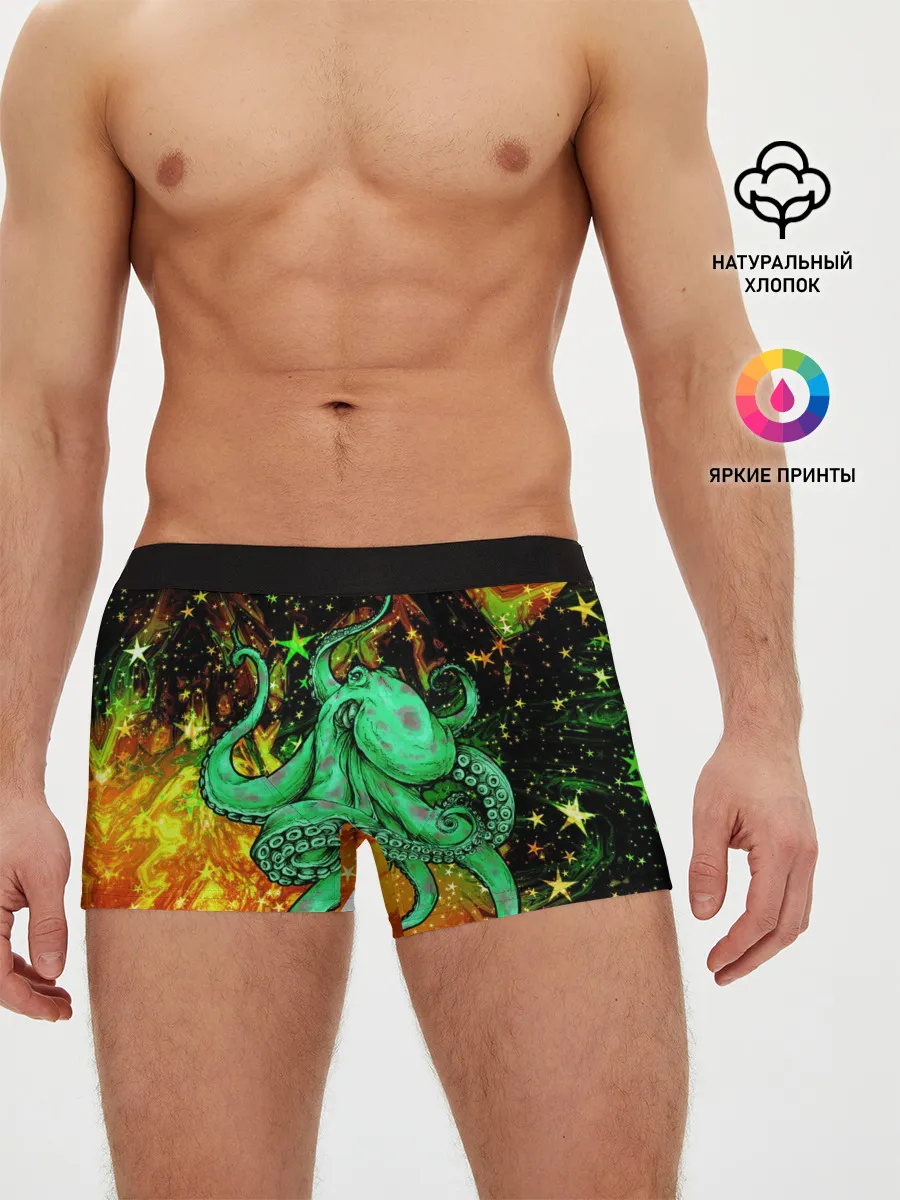 Мужские трусы боксеры / Cosmo Octopus