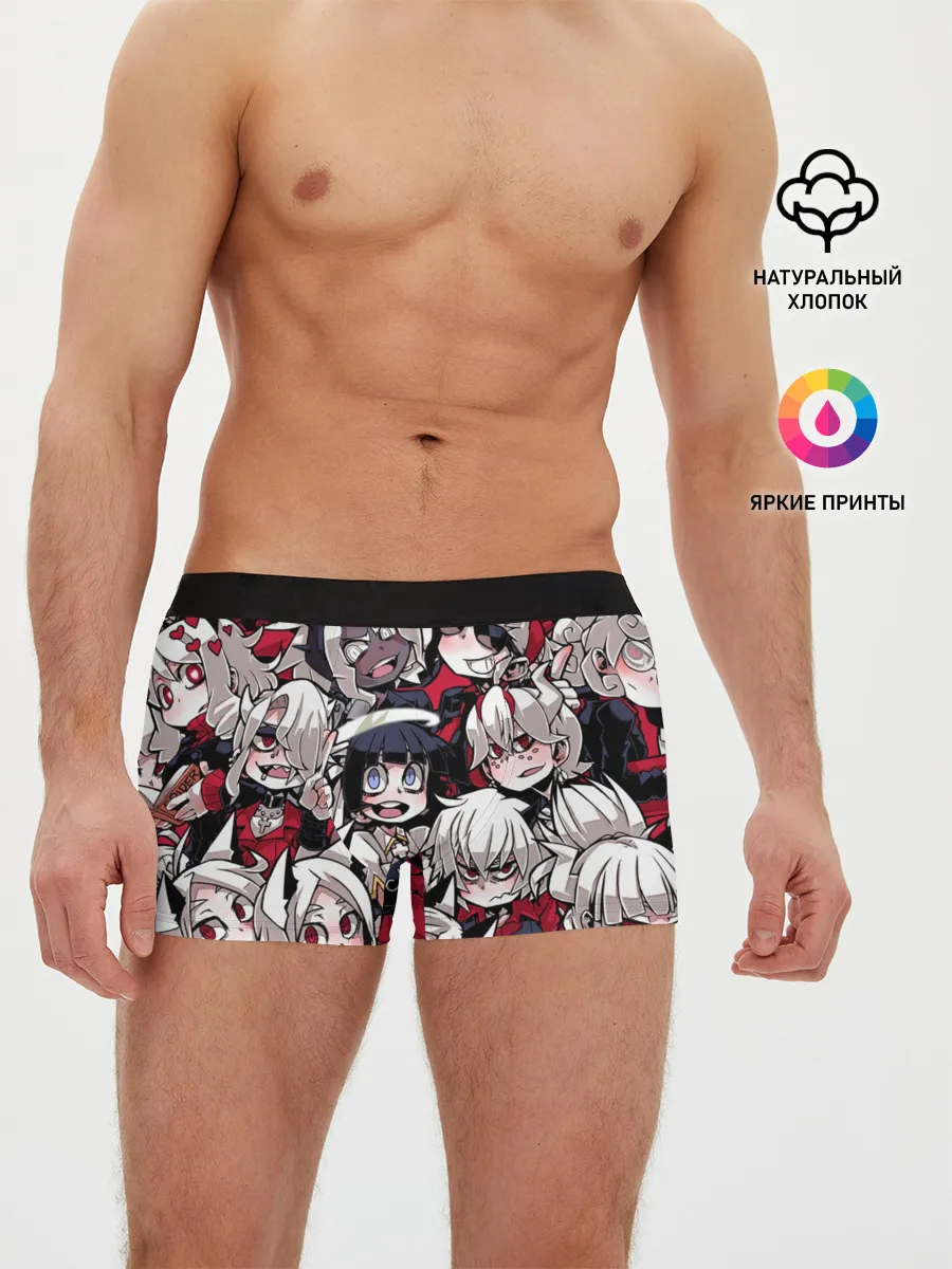 Мужские трусы боксеры / Helltaker