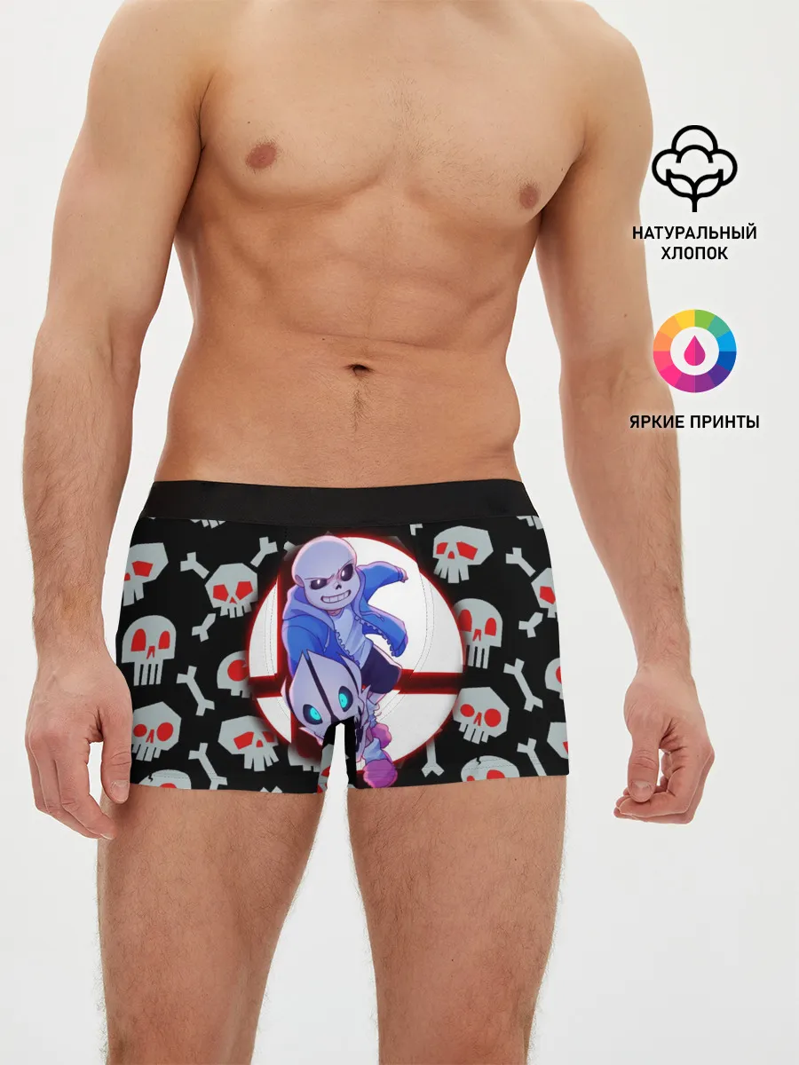 Мужские трусы боксеры / Sans | Неон