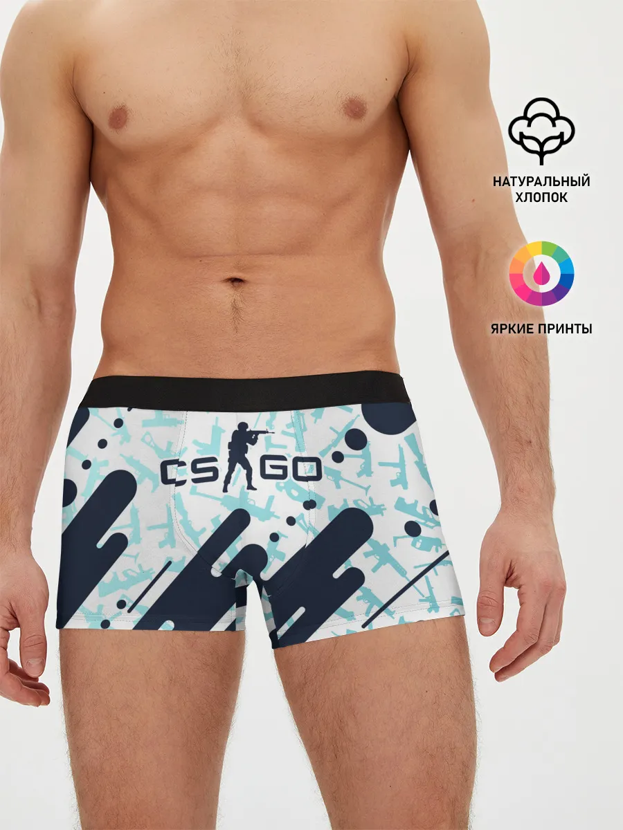 Мужские трусы боксеры / CS GO | КС ГО