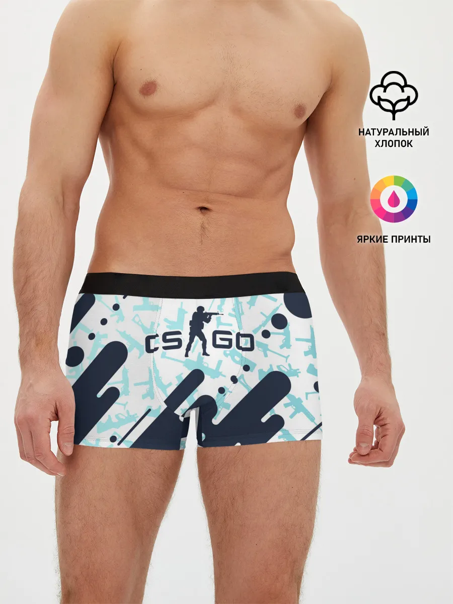 Мужские трусы боксеры / CS GO | КС ГО