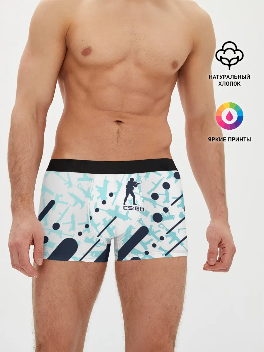 Мужские трусы боксеры / CS GO | КС ГО