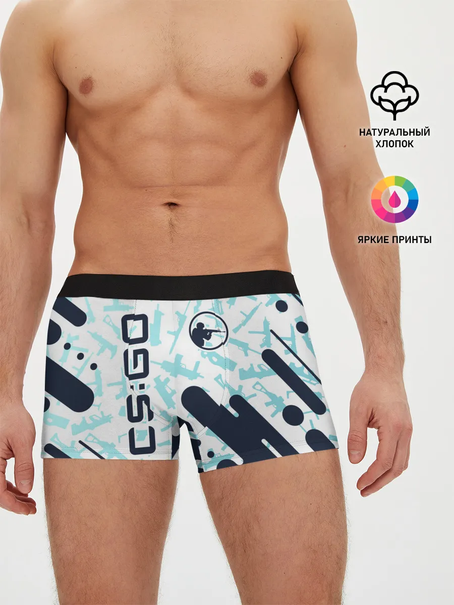Мужские трусы боксеры / CS GO | КС ГО