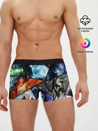 Мужские трусы боксеры / аниме персы