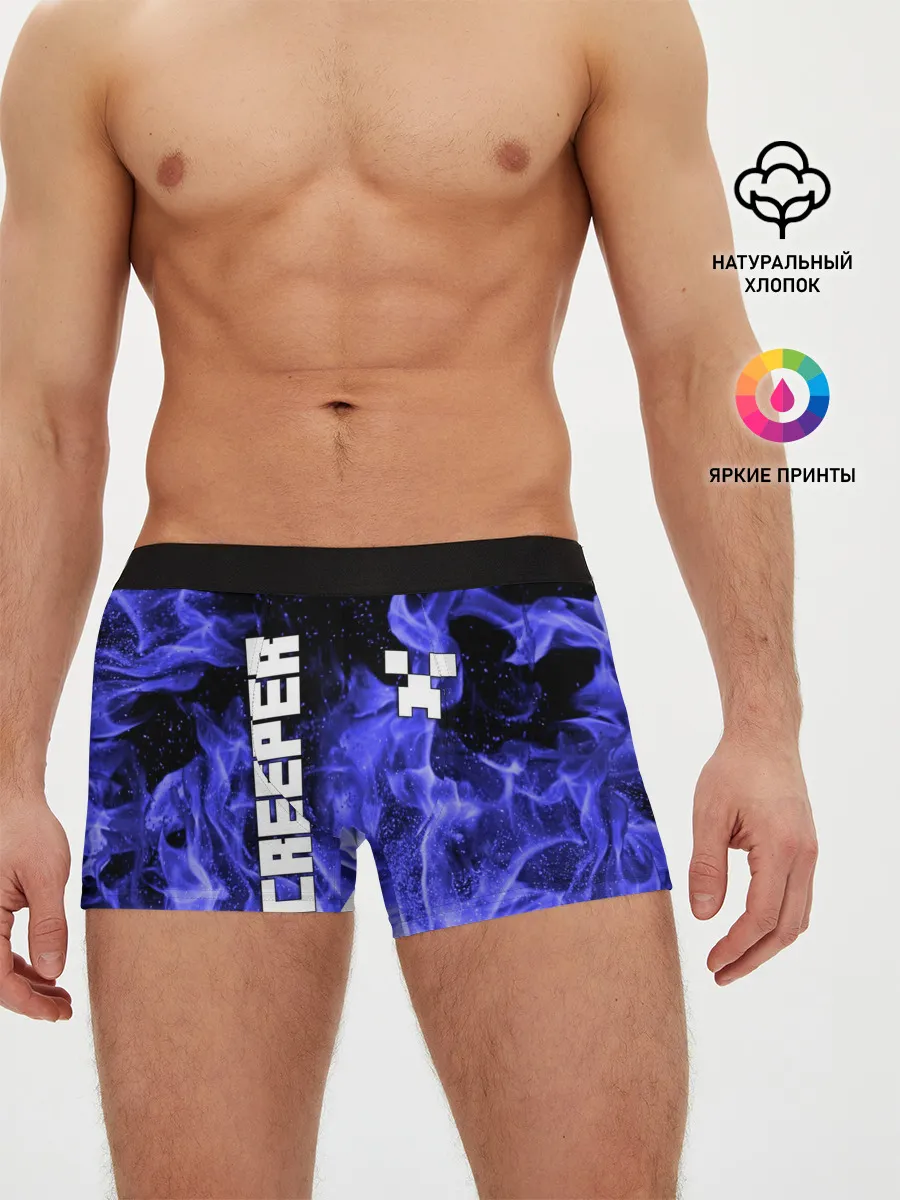 Мужские трусы боксеры / MINECRAFT CREEPER
