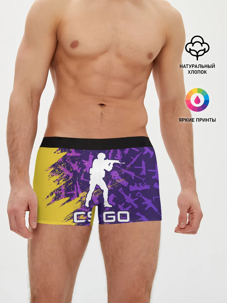 Мужские трусы боксеры / CS GO | КС ГО