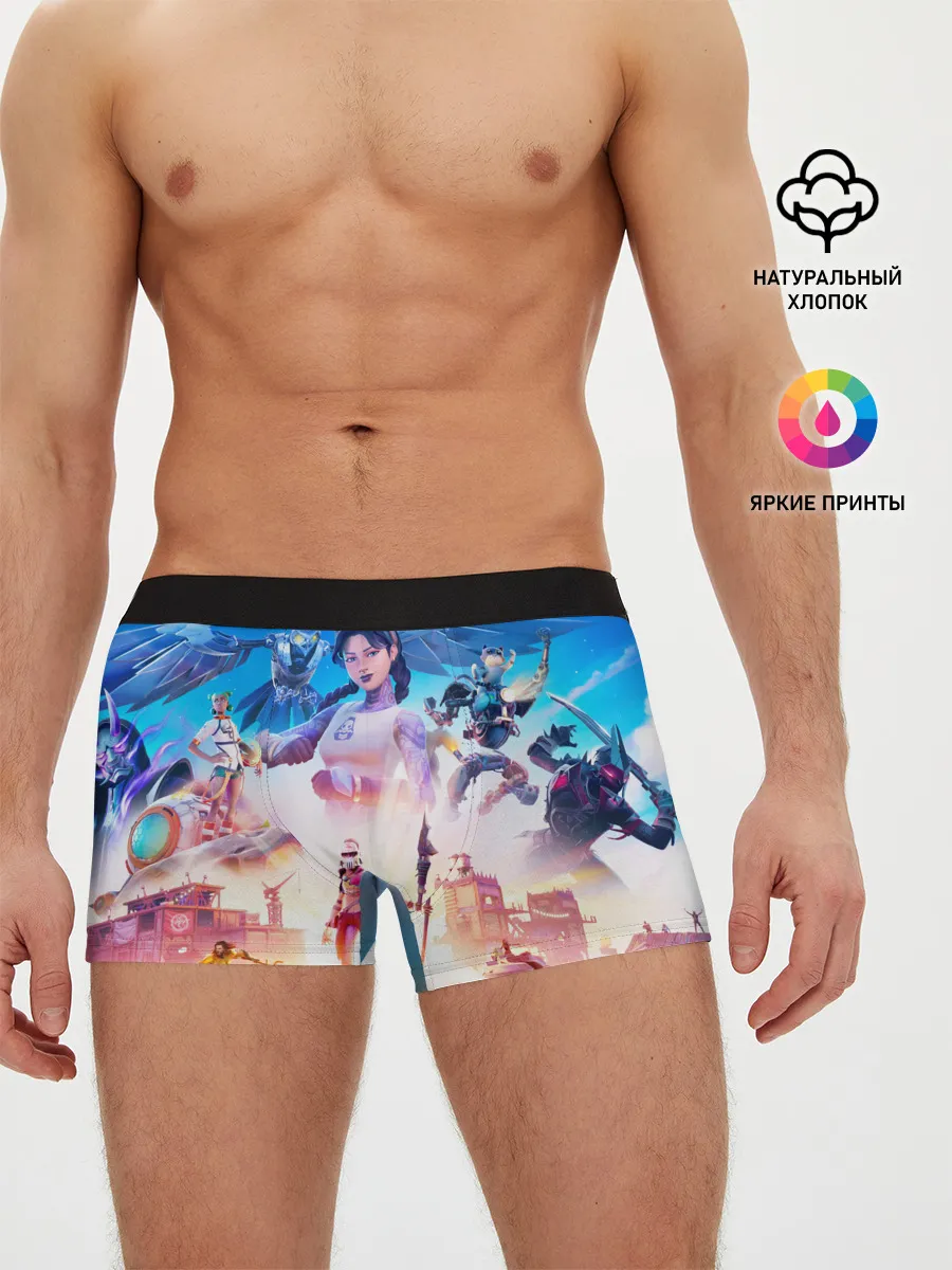 Мужские трусы боксеры / ФОРТНАЙТ 3 СЕЗОН