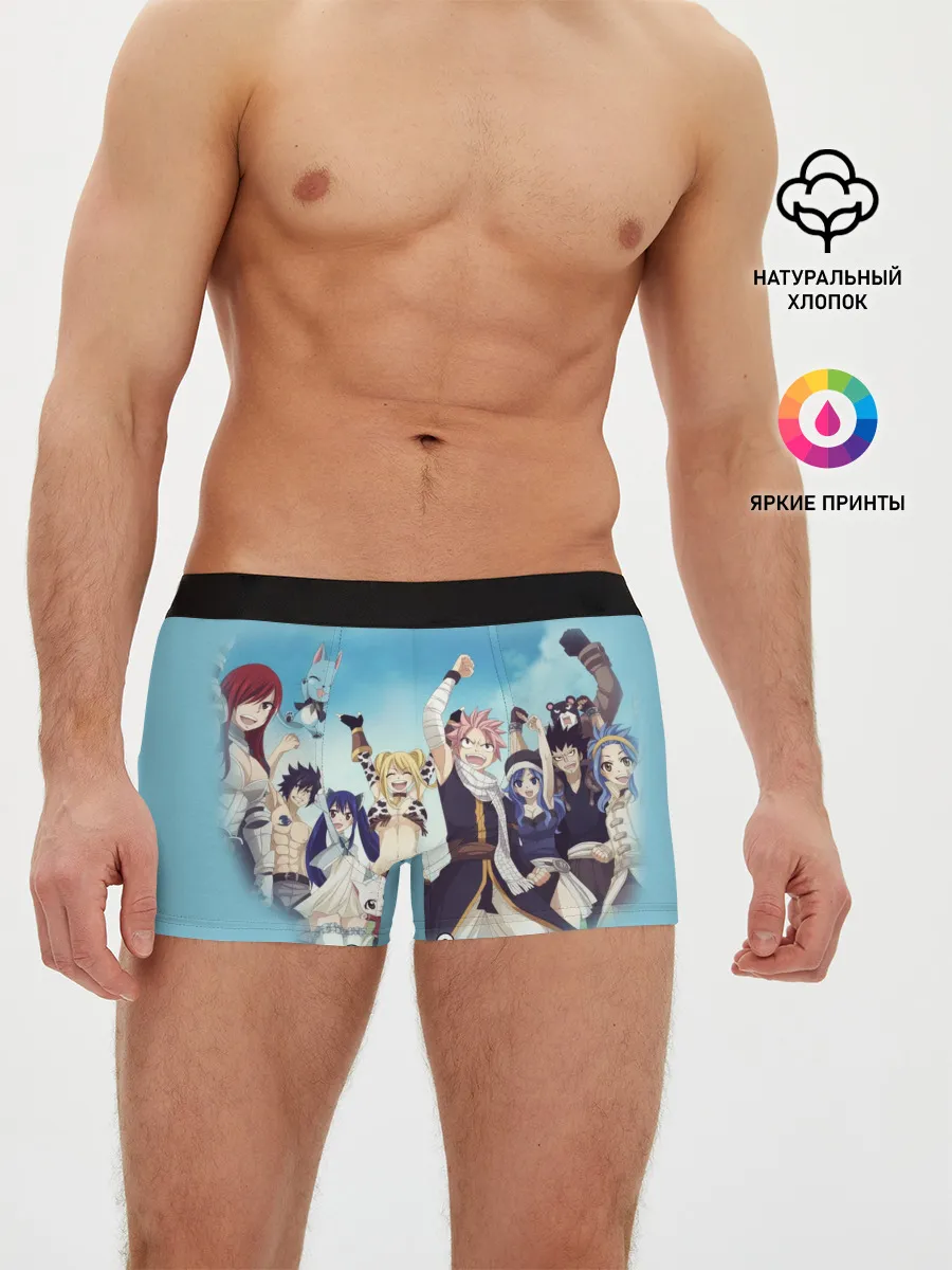 Мужские трусы боксеры / Fairy Tail Heroes