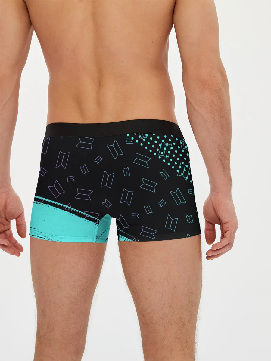 Мужские трусы боксеры / BTS / БТС