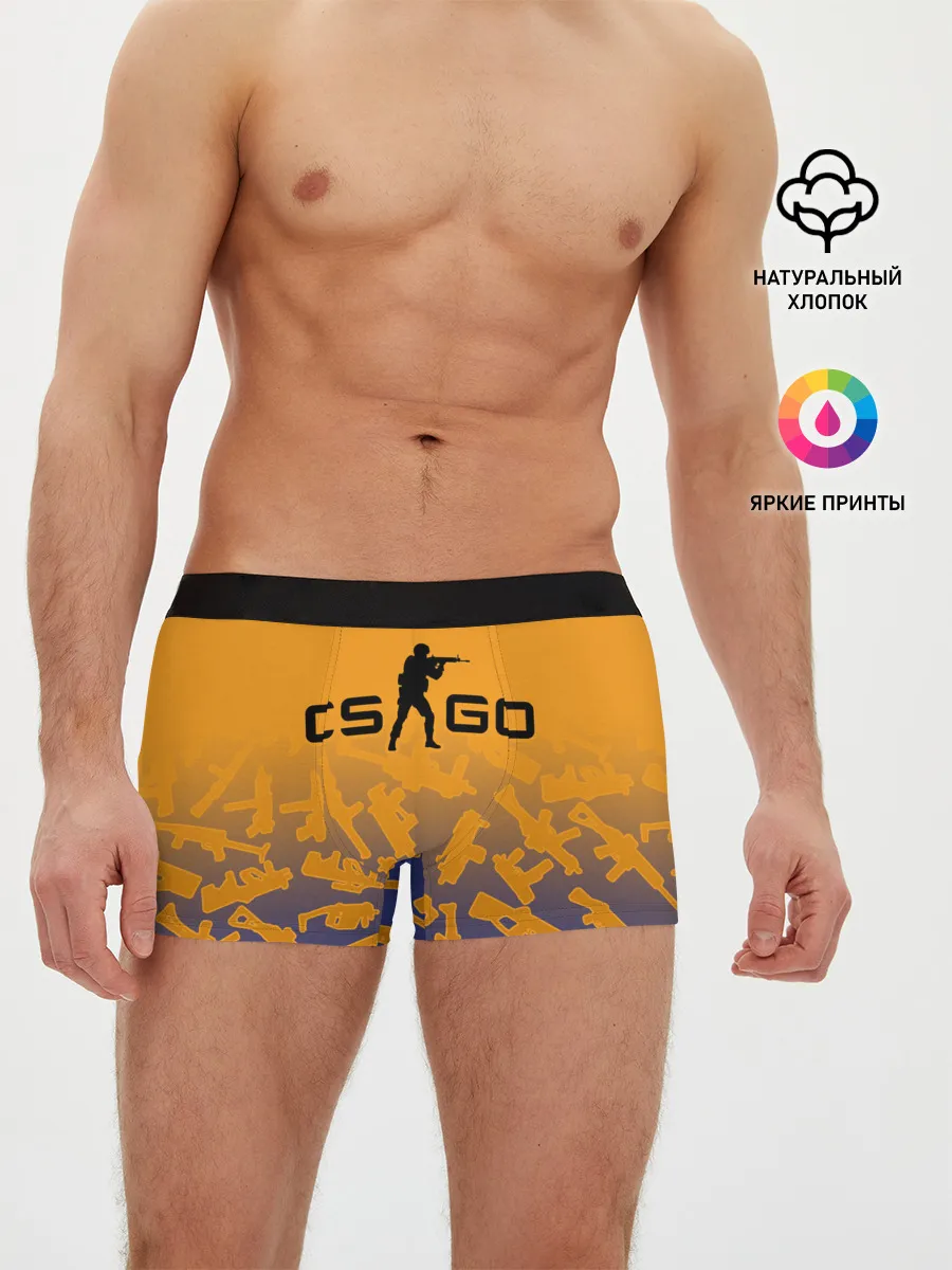 Мужские трусы боксеры / CS GO | КС ГО