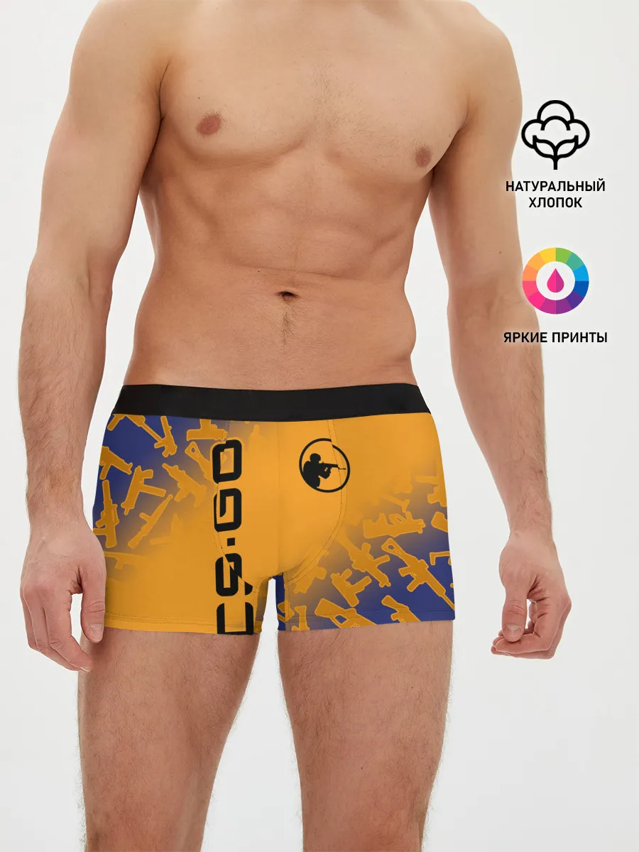Мужские трусы боксеры / CS GO | КС ГО
