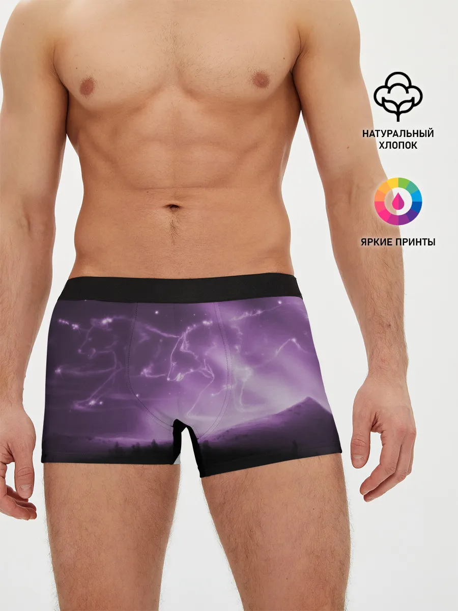 Мужские трусы боксеры / ВОЛКИ СОЗВЕЗДИЯ