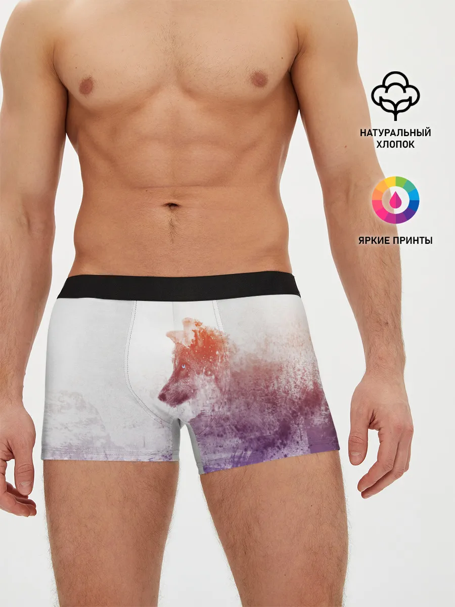 Мужские трусы боксеры / ВОЛК