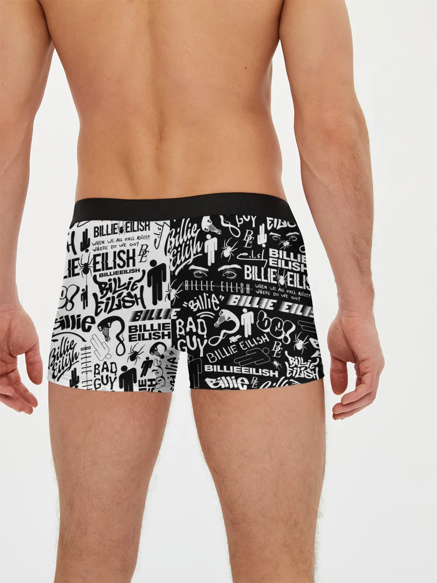 Мужские трусы боксеры / BILLIE EILISH | БИЛЛИ АЙЛИШ