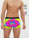 Мужские трусы боксеры / ЦВЕТНЫЕ КУБИКИ