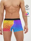 Мужские трусы боксеры / Цветные переливы