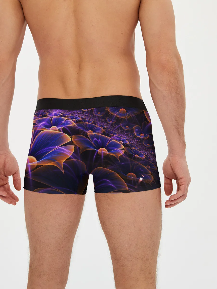 Мужские трусы боксеры / Цветки во тьме