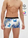 Мужские трусы боксеры / Butterfly | Blue White