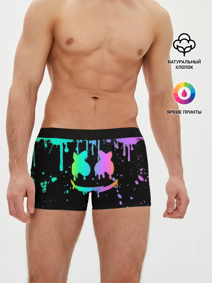 Мужские трусы боксеры / MARSHMELLO