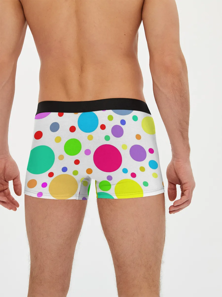 Мужские трусы боксеры / Polka dot