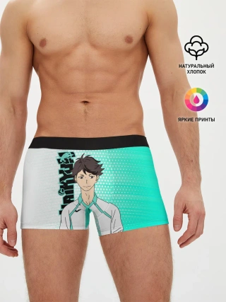 Мужские трусы боксеры / Тоору Ойкава / Oikawa Toru