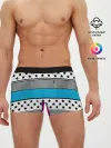 Мужские трусы боксеры / Молодежный современный узор