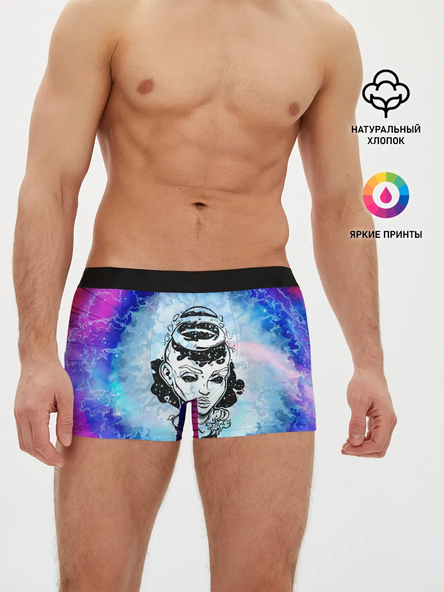 Мужские трусы боксеры / ГОСПОЖА ГАЛАКТИКА | SPACE GIRL