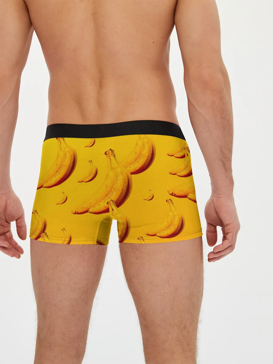 Мужские трусы боксеры / бананы