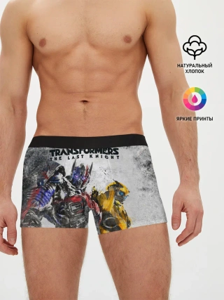 Мужские трусы боксеры / Оптимус и Бамблби
