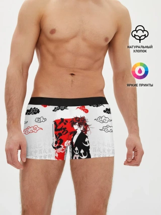 Мужские трусы боксеры / ДОРОРО / DORORO / ХЯККИМАРУ