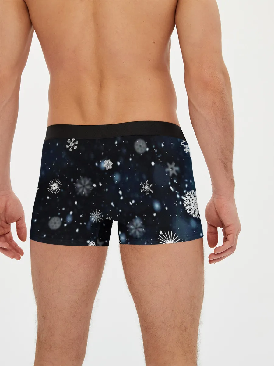 Мужские трусы боксеры / А снег идёт