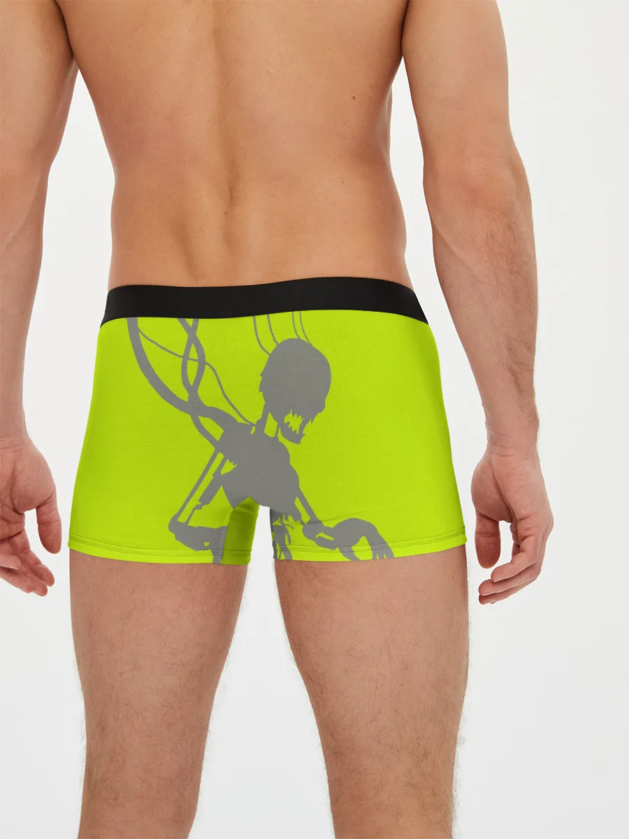 Мужские трусы боксеры / Силуэт злого духа