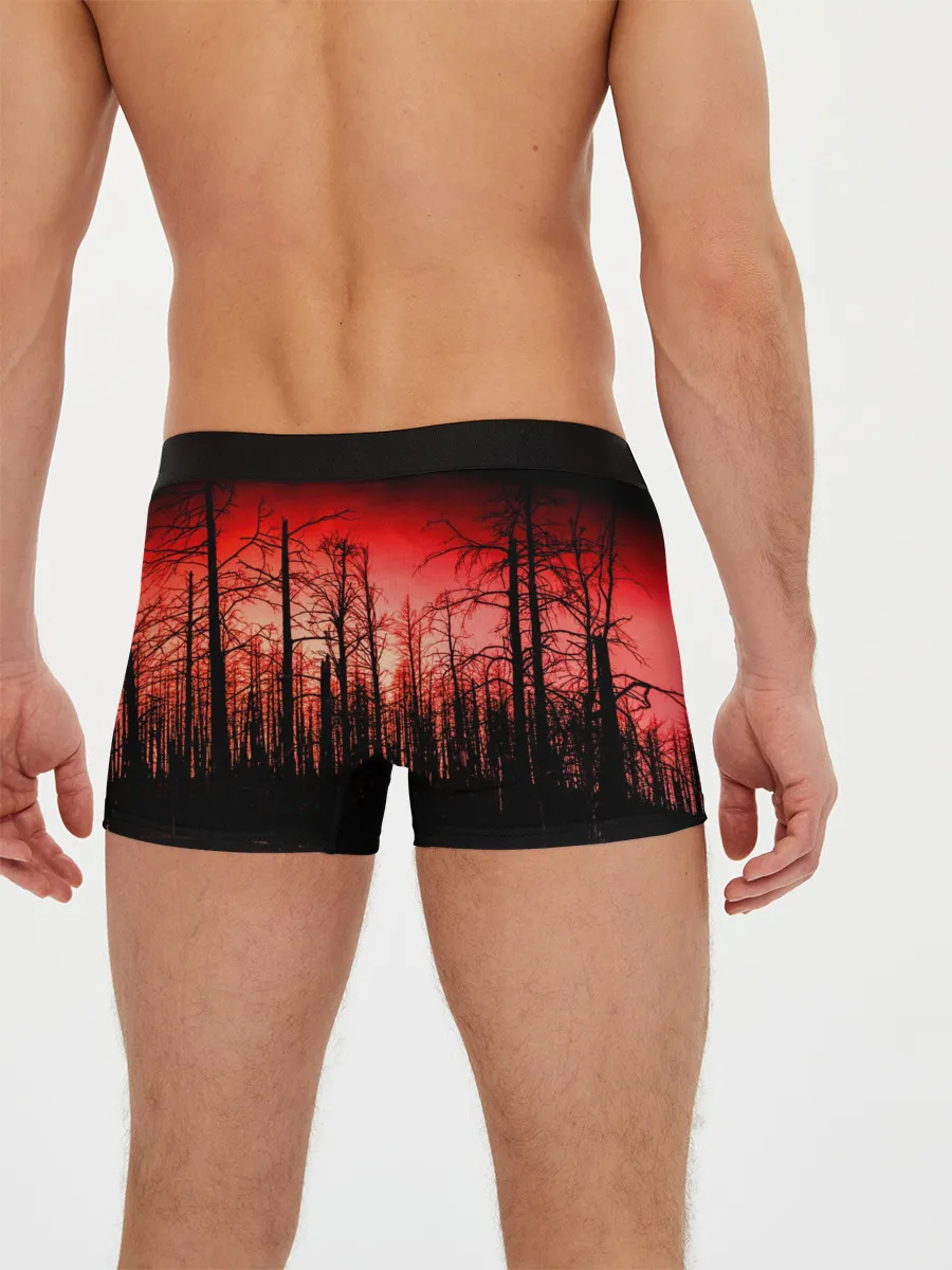 Мужские трусы боксеры / Сиреноголовый Кровавый Лес