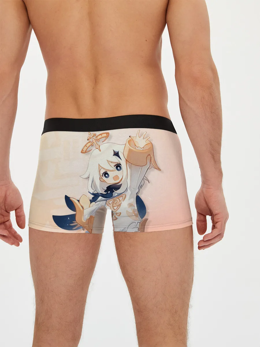 Мужские трусы боксеры / Genshin Impact, Паймон