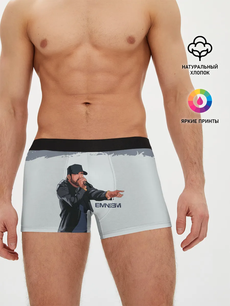 Мужские трусы боксеры / EMINEM | ЭМИНЕМ