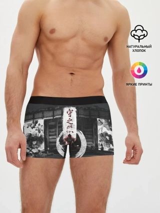 Мужские трусы боксеры / Самурай | Призрак Цусимы