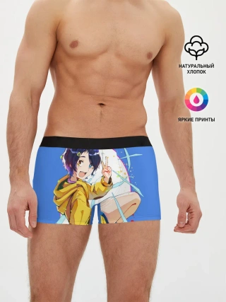 Мужские трусы боксеры / Приоритет чудо-яйца