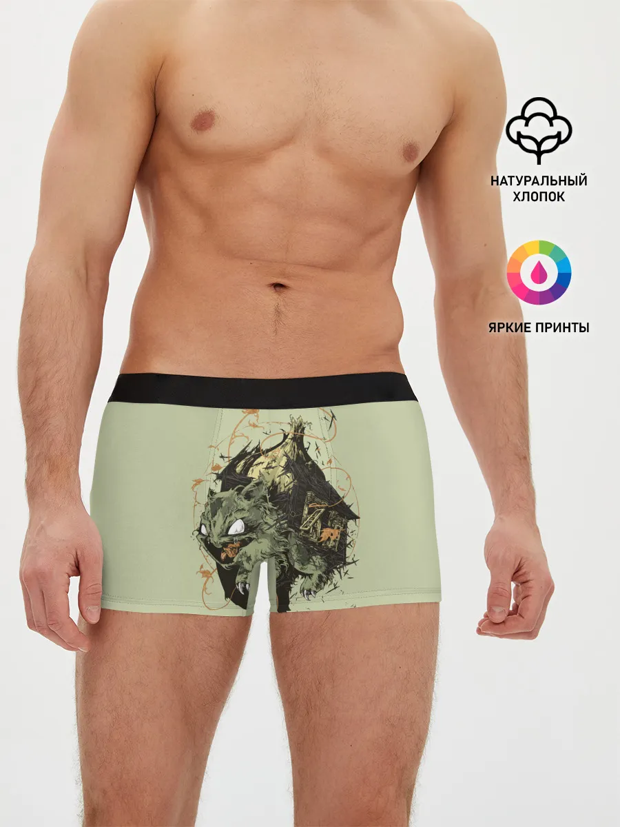 Мужские трусы боксеры / Horror Bulbasaur