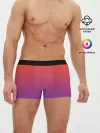 Мужские трусы боксеры / Оранжевый и Фиолетовый