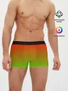 Мужские трусы боксеры / Градиент Яблоко