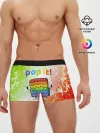 Мужские трусы боксеры / Pop It - Happy - Lightning