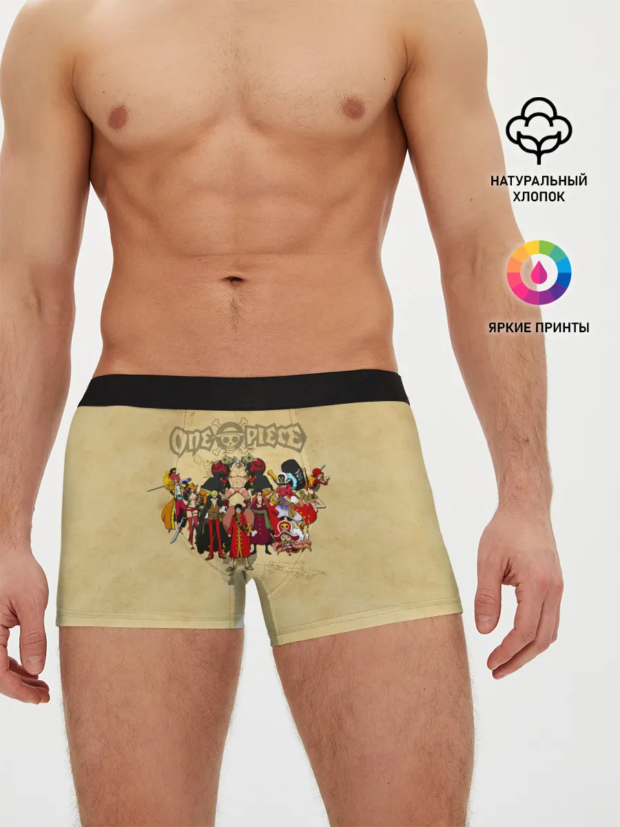 Мужские трусы боксеры / One Piece. Большой куш