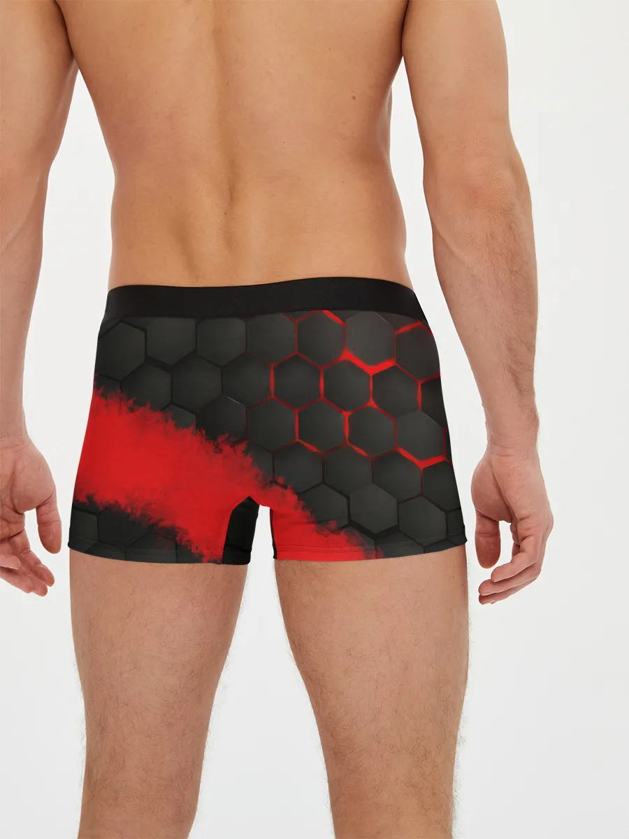 Мужские трусы боксеры / GARENA RED LINE