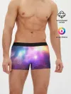Мужские трусы боксеры / Космос, сияние и звезды
