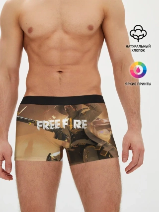 Мужские трусы боксеры / FREE FIRE